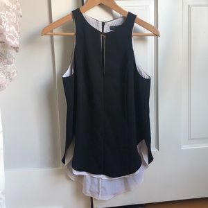 Rag & Bone black silk tank